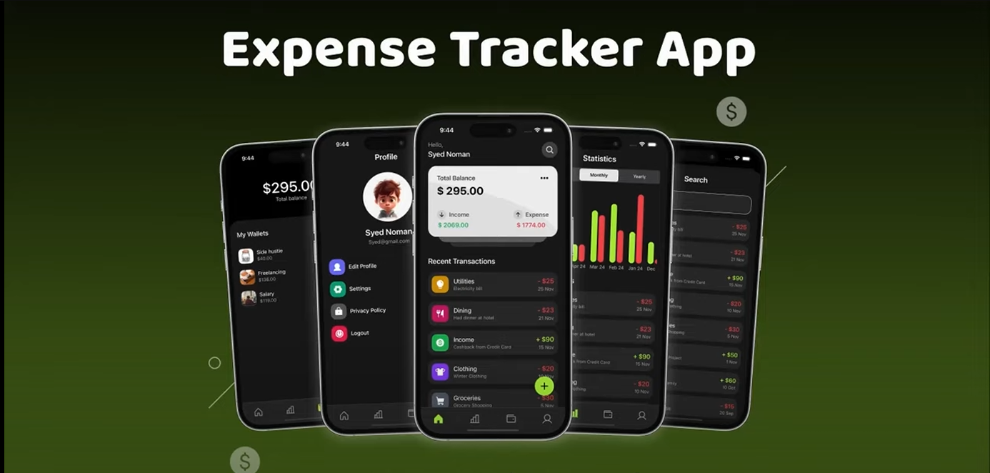 Screenshot of  web app